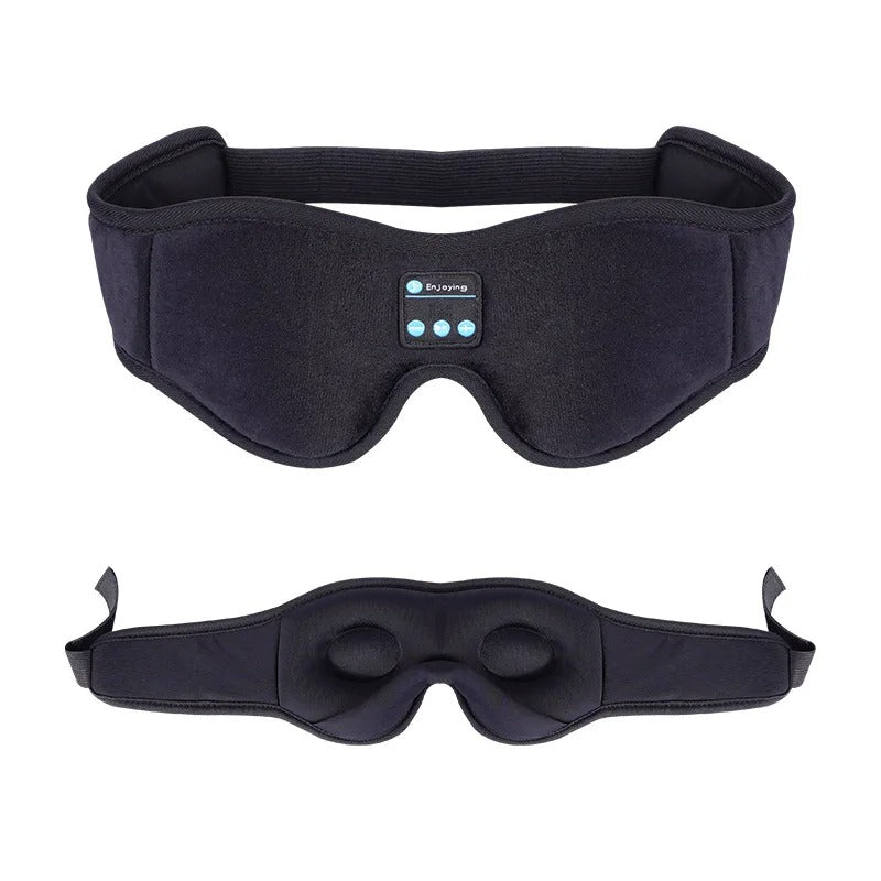 Sleep Mask with Built-in Flat Cushion Headphones for Comfortable Audio Sleep, Ideal for Listening to Stories & Relaxing Music Without Ear Pain from AirPods